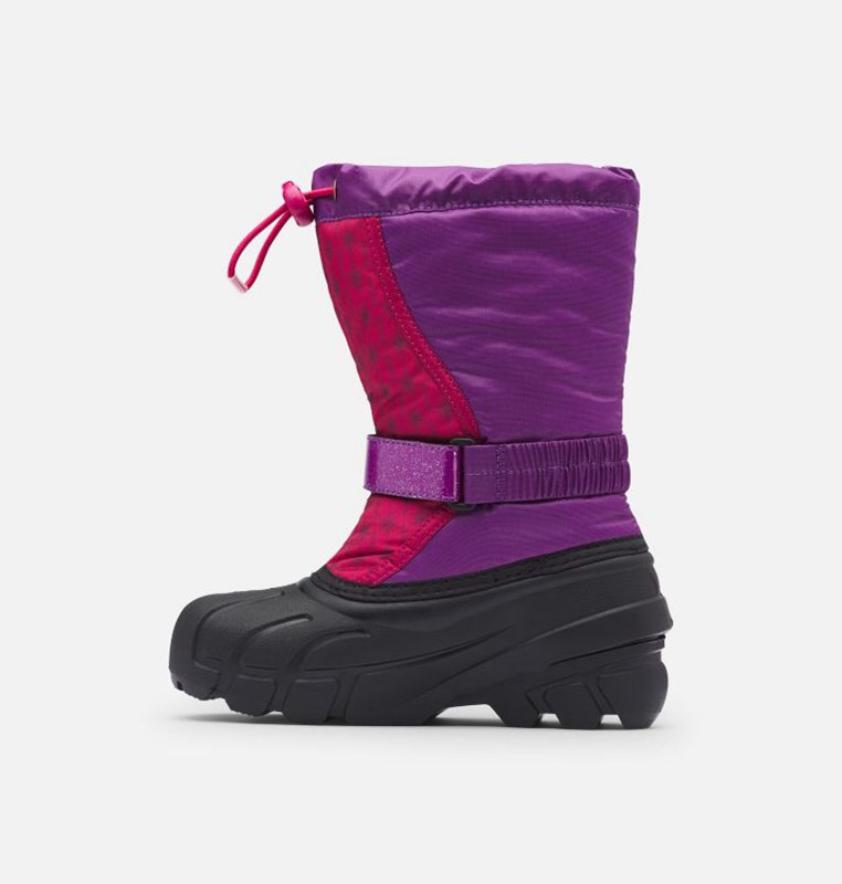 Sorel Disney X Youth Flurry™ Frozen 2 –Anna Edition - Kids Snow Boots Purple/Black - 674951XZV